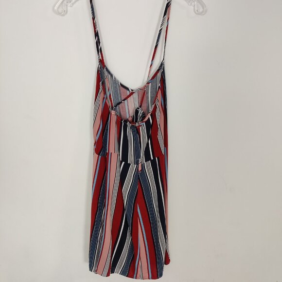 Shein Women's Spaghetti Strap Dress Size XL Striped Cotton - Picture 3 of 9